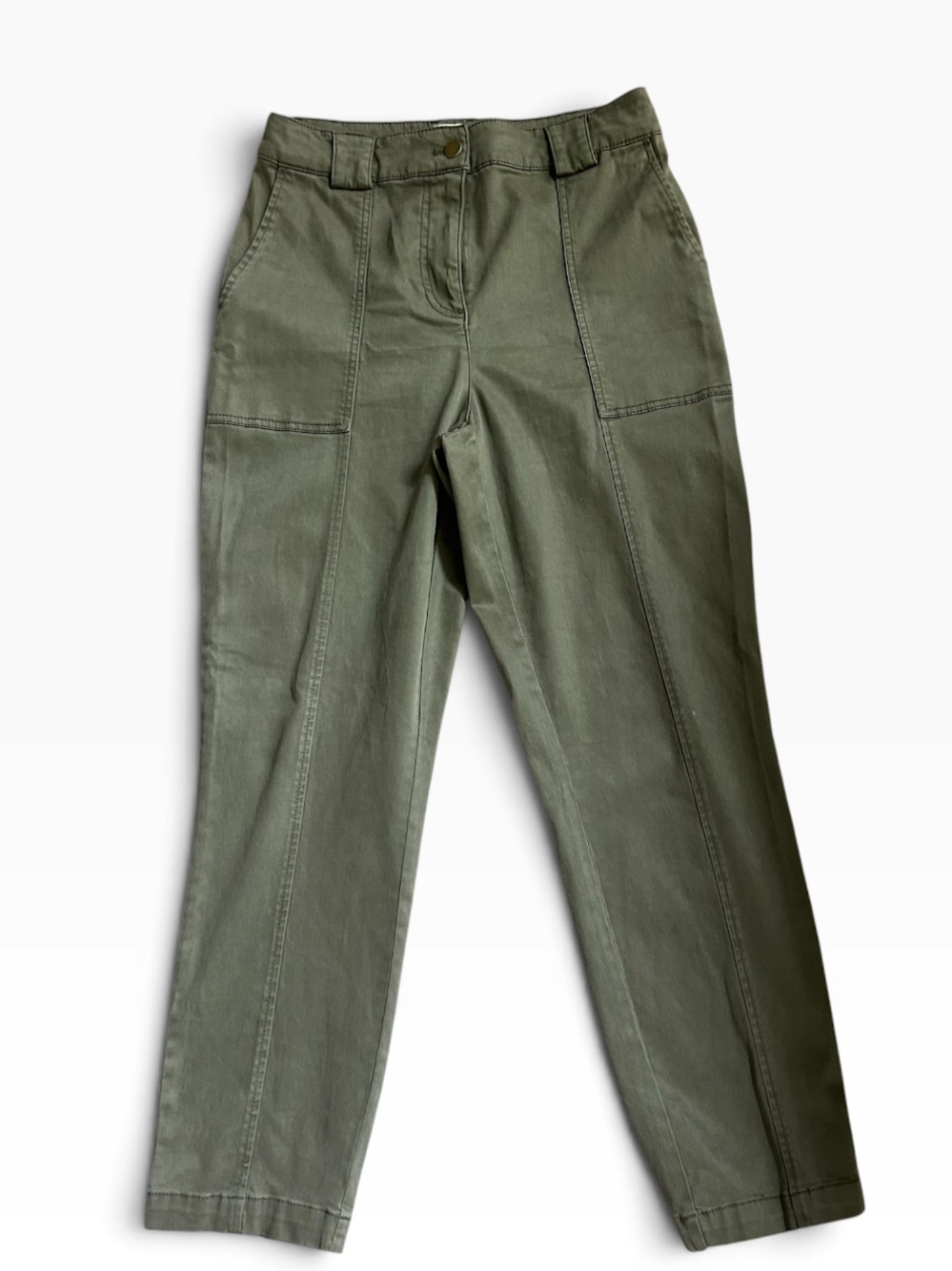 Joie Straight Fit Army Green Cargo Pants